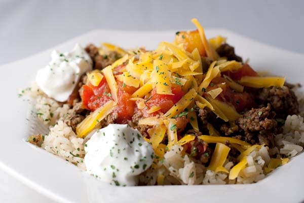 Bison and Rice Bowls – Gazing In